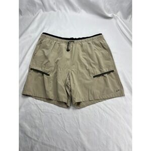 Unipro Qwick-Dry Active Hiking Athletic Khaki Tan Shorts